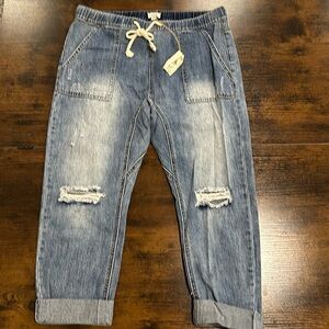 Size Large Easel denim Joggers